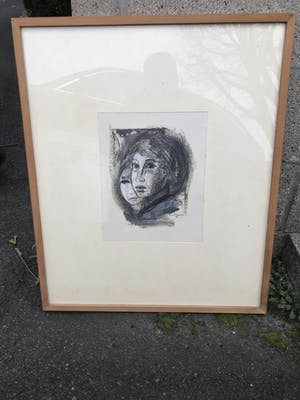 Niet of onleesbaar gesigneerd - G. de Fleurquin - Portret meisjes kopen? Bied vanaf 1!