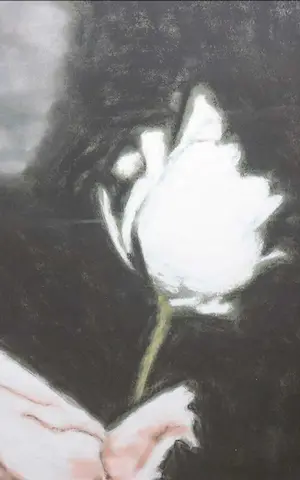 Martin van Vreden - Pastel op papier, Bloemen - Ingelijst (Zeer groot) kopen? Bied vanaf 250!