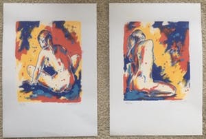 Roel Hofman - twee naakten kopen? Bied vanaf 1!