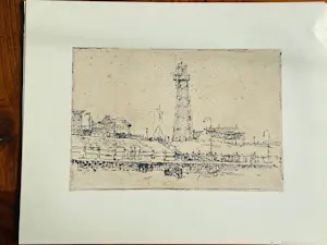 Dick Ket - Acht tekeningen van Dick Ket kopen? Bied vanaf 75!