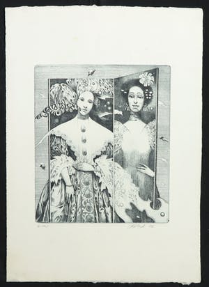 Josef Kabrt - Lot van vier etsen kopen? Bied vanaf 35!