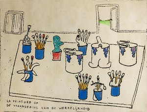 Pieter Holstein - La peinture of de verandering van de werkelijkheid kopen? Bied vanaf 45!