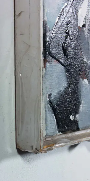 Han le Roy - Acryl op doek, Zwart II - Ingelijst kopen? Bied vanaf 150!