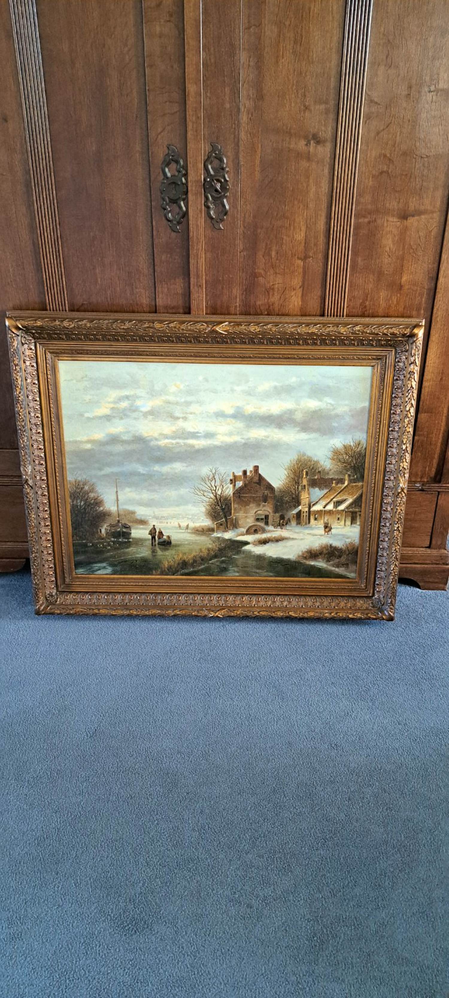 Albert Temming - Winterlandschap kopen? Bied vanaf 210!