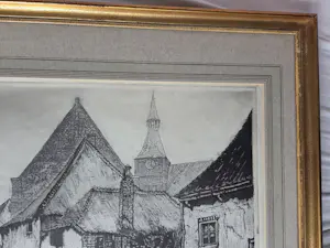 Anton Heyboer - Noordwijk. Straatje. kopen? Bied vanaf 349!