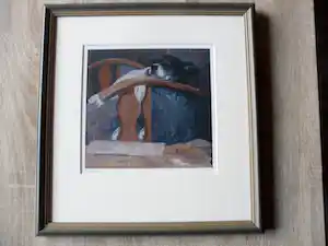 Pieter Pander - Giclee, titel. Stip op de stoel verkauft für € 45!