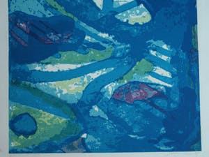 Jenny Fleur - Litho, “Abstract” – 1987 – nr. 41 / 50 kopen? Bied vanaf 1!