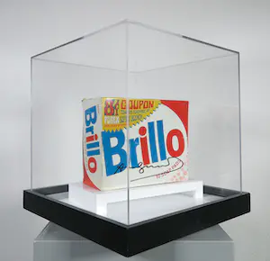 Andy Warhol - Handgesigneerde Brillo-box kopen? Bied vanaf 1!