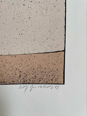 Wolff Buchholz - Zeefdruk - Nr 595 - Bergen kopen? Bied vanaf 25!