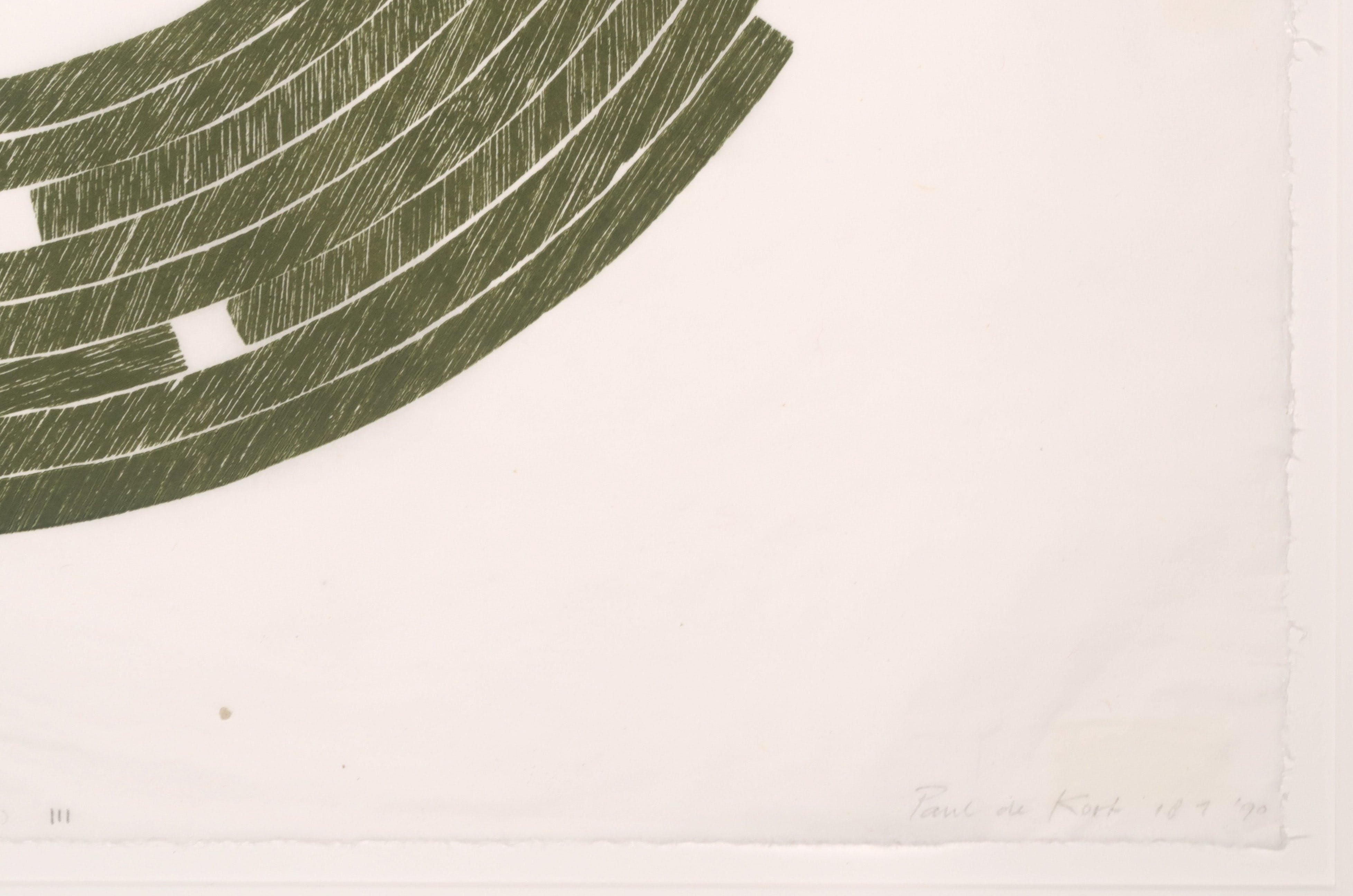 Paul de Kort - Houtsnede op Japans papier, Shift (Canon III) kopen? Bied vanaf 35!