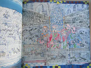 Jan de Bie - papieren en notulen van de asgrauwe / 2 tekeningen in het boek kopen? Bied vanaf 100!