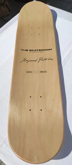 Raymond Pettibon - No Title (The raised hands...) – Skate Deck – Limited Edition kopen? Bied vanaf 275!