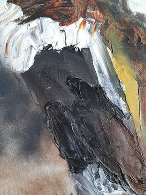 Ger Lataster - Gemengde techniek en impasto op doek - Nieuwe lijst kopen? Bied vanaf 2150!