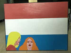 Pieter Zwaanswijk - Zonder titel verkocht voor € 70!