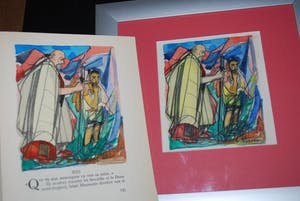 Pierre Theron - De originele aquarel die gebruikt is voor Rudyard Kipling's Kim kopen? Bied vanaf 75!