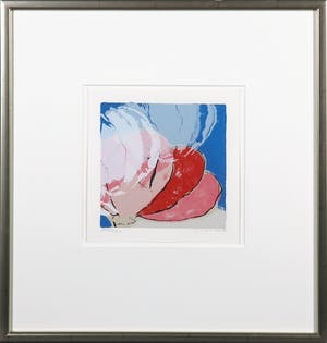 Henk van Vessem - Zeefdruk, Zonder titel - Ingelijst kopen? Bied vanaf 1!