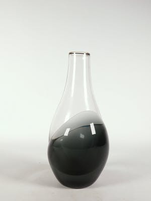 Floris Meydam - Glas, Blank en grijsglazen vaas voor Royal Leerdam kopen? Bied vanaf 80!
