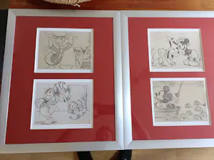 Walt Disney - KANS:The original story of Mickey Mouse Pluto en Donald Duck 8x KANS kopen? Bied vanaf 20!