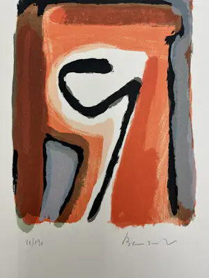 Bram van Velde - Zonder titel - litho in nieuwstaat kopen? Bied vanaf 260!