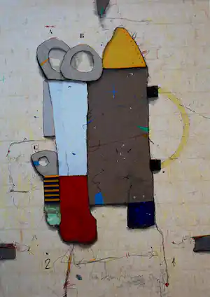 Cole Morgan - Zeefdruk: "Like Father Like Sun" - 1993 verkauft für € 250!