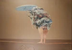 Gradus Verhaaf - Olieverf op doek, In balans - Ingelijst (Groot) kopen? Bied vanaf 350!