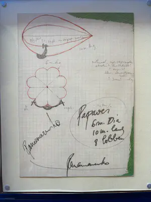 Panamarenko - Gesigneerde uitnodiging kopen? Bied vanaf 475!