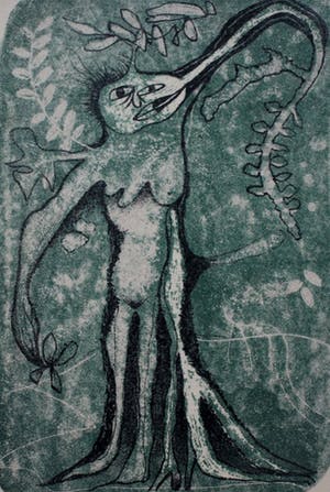 Harry van Kruiningen - Map met 8 kleurenlitho’s: Metamorphosen- 1953 kopen? Bied vanaf 295!