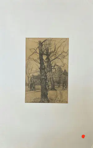 Jaap de Ruig - De oude lindenbomen op de Kerkbrink te Baarn kopen? Bied vanaf 40!