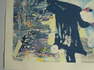 Emeke Buitelaar - Monoprint , Abstracte voorstelling – 1988 kopen? Bied vanaf 35!