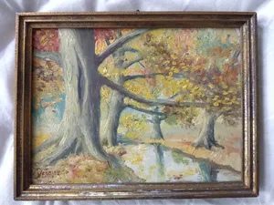 Toon Verplak - Boszicht kopen? Bied vanaf 20!