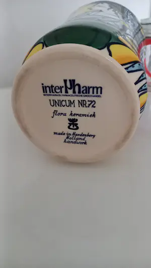 Plateelbakkerij Flora - Vaas unicum nr.72 kopen? Bied vanaf 30!