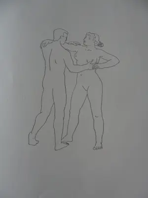 Teun Roosenburg - 10 Litho's, Titel, De Minnenden kopen? Bied vanaf 30!