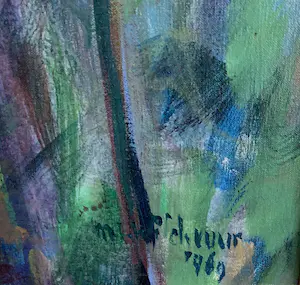 Maya Wildevuur - Veld met bloemen (GEEN BEZORGKOSTEN) kopen? Bied vanaf 750!