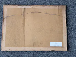 Karel Colnot - Bergense school - Houtskool - boerderijen in landschap - Ingelijst kopen? Bied vanaf 59!