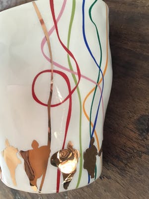 Corry Ammerlaan - Artihove 4 Design bekers met bladgoud kopen? Bied vanaf 15!