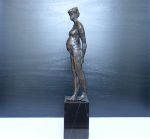 Brons (Onbekend) - Zwanger in mooie pose. kopen? Bied vanaf 140!