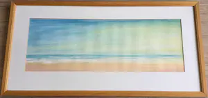 Gerard Rietbergen - "Zelfonderzoek 1" uit: 'n Zee van Licht'| aquarel - ingelijst kopen? Bied vanaf 49!