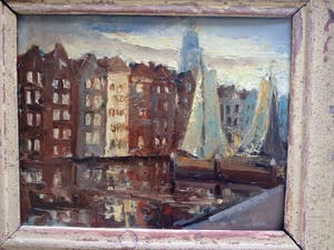 Frits Giltay - Zeilboten in stadshaven kopen? Bied vanaf 120!