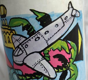 Herman Brood - Prullenbak - Brabantia - eind jaren '90 kopen? Bied vanaf 1!