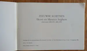 Henri Seghers - Zeeuwse Schetsen (samen met zoon Maurice Seghers) kopen? Bied vanaf 20!