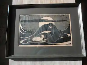 Jan Schonk - Houtdruk, Titel De morgen verkauft für € 70!