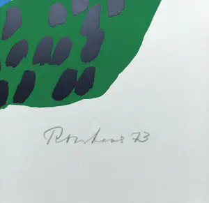 Anton Rooskens - Vogelfiguren, zeefdruk kopen? Bied vanaf 350!