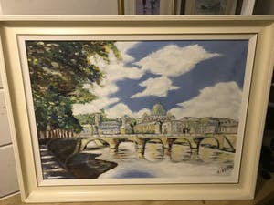 Cornelis van Dijk - Parijs aan de Seine kopen? Bied vanaf 50!
