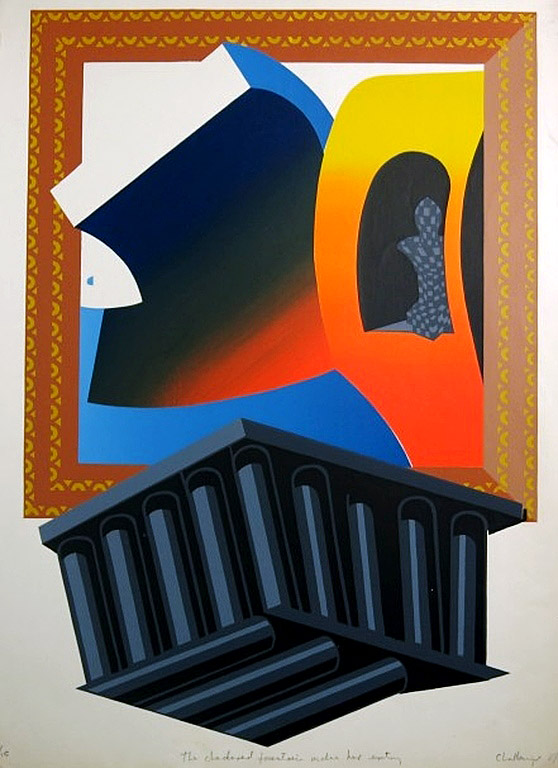 Michael Challenger - The checkered fountain kopen? Bied vanaf 45!