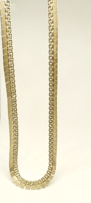 Antieke Zilveren 835 Schakel Collier 46cm lang kopen? Bied vanaf 65!