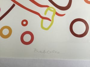 Donna Corbani - Bubbles | mooi ingelijste zeefdruk (8/130) - nieuwstaat kopen? Bied vanaf 35!