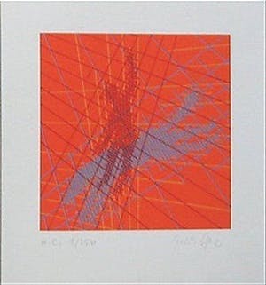 Willem F. Wagner - twee handgesigneerde lithografien: Konstruktiv life I en III kopen? Bied vanaf 19!