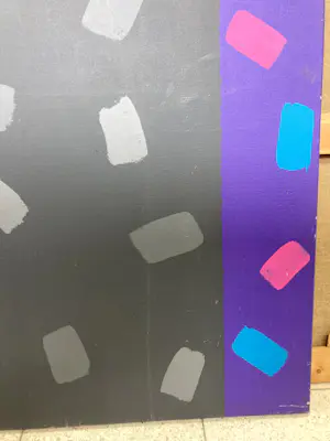 Hugo van Valkenburg - Acryl op doek, Het grijs van kleur (Groot) kopen? Bied vanaf 1!