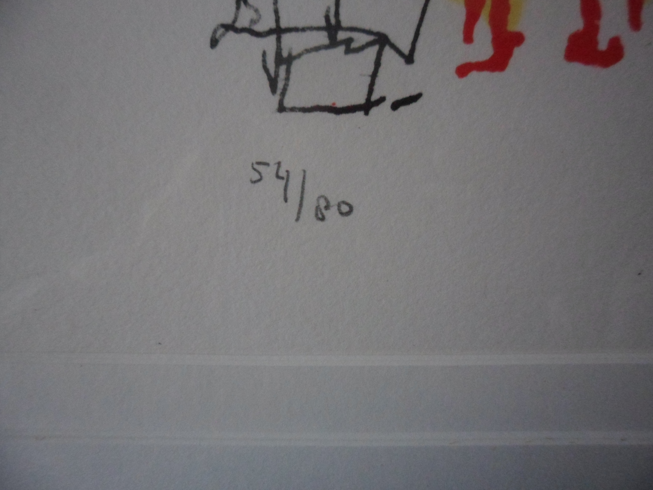 Kees Salentijn - Kleurenlitho,titel,"La Alhajita'. kopen? Bied vanaf 50!