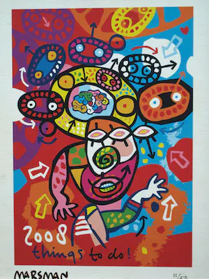 Jean Paul Marsman - Zeefdruk & Horloge , Things to do & Watch me! – 2007 kopen? Bied vanaf 1!